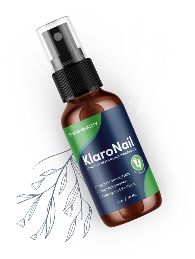 KlaroNail topical nail and cuticle spray bottle